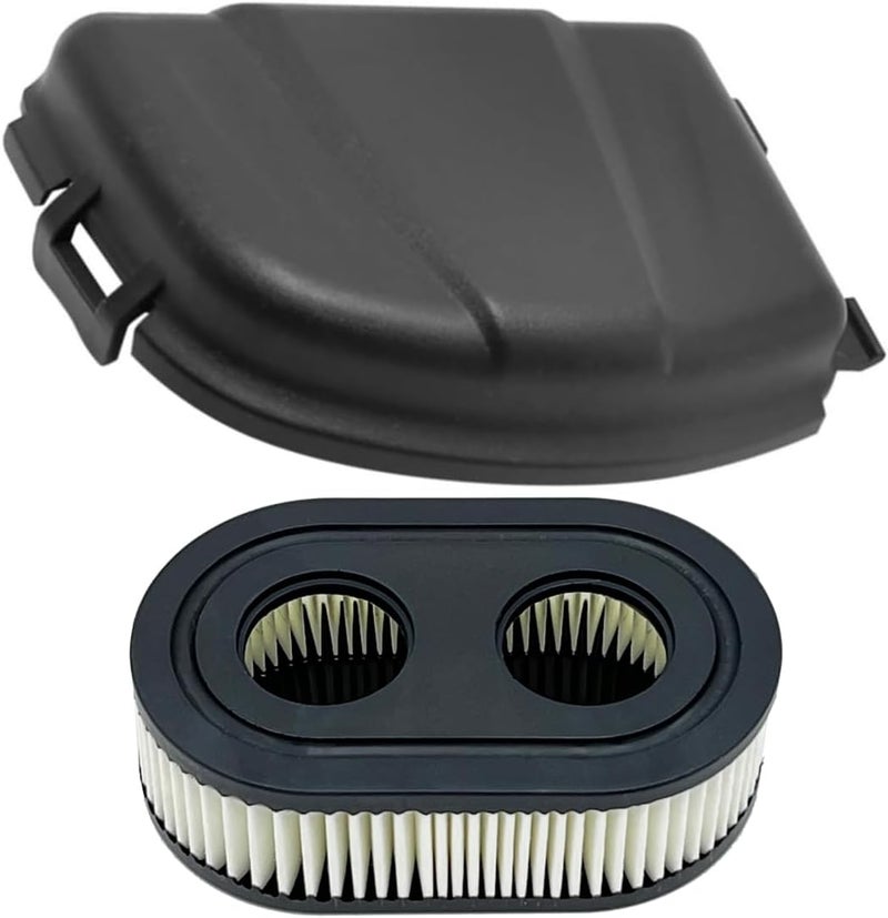 LETAYAR 593260 Air Filter & 595658 Air Cleaner Cover for BS Lawn Mower Fit for 093J02 09P700 103M02 104M02 650EXI 675EXI 675 IS Replacement Part - Image 1